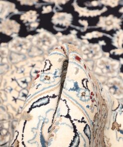 Hand-Knotted Persian Nain Kashmar Rug 289×196 cm Z469639 - Image 9