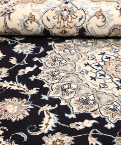 Hand-Knotted Persian Nain Kashmar Rug 289×196 cm Z469639 - Image 10