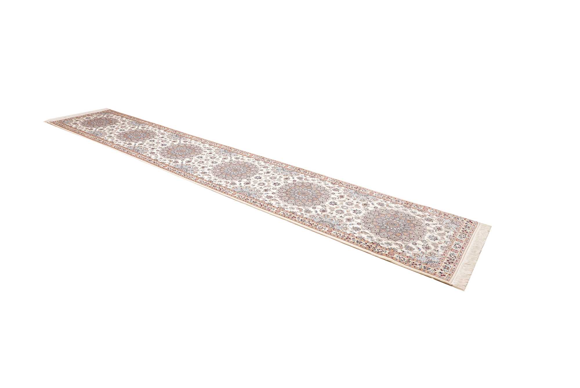 Nain 6-Ply Persian Runner 445×83 cm Hand-Knotted Z470214 6 Nain 6-Ply Persian Runner 445×83 cm Hand-Knotted Z470214 - Image 4
