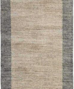Hand-knotted modern runner 202x79 Z473565