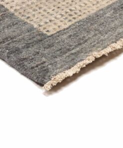 Hand-knotted modern runner 202x79 Z473565 - Image 6