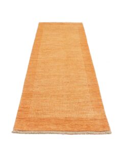 Modern Afghan Hand-Knotted Runner 242x75 Z476524 - Image 4
