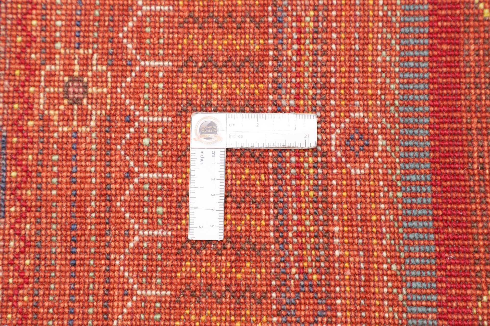 Modern Afghan Hand-Knotted Rug 221x156 Z478855 13 Modern Afghan Hand-Knotted Rug 221x156 Z478855 - Image 12