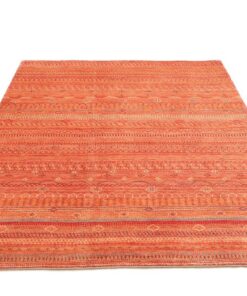 Modern Afghan Hand-Knotted Rug 221x156 Z478855 18 Modern Afghan Hand-Knotted Rug 221x156 Z478855 - Image 5