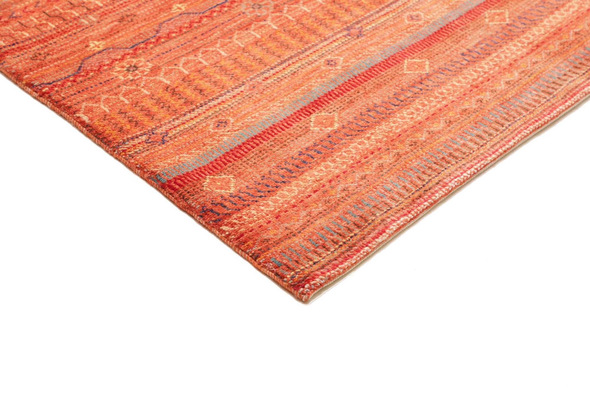 Modern Afghan Hand-Knotted Rug 221x156 Z478855 7 Modern Afghan Hand-Knotted Rug 221x156 Z478855 - Image 6
