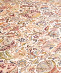 KASHMAR rug archaeological motif 394x303 Z481318 - Image 8