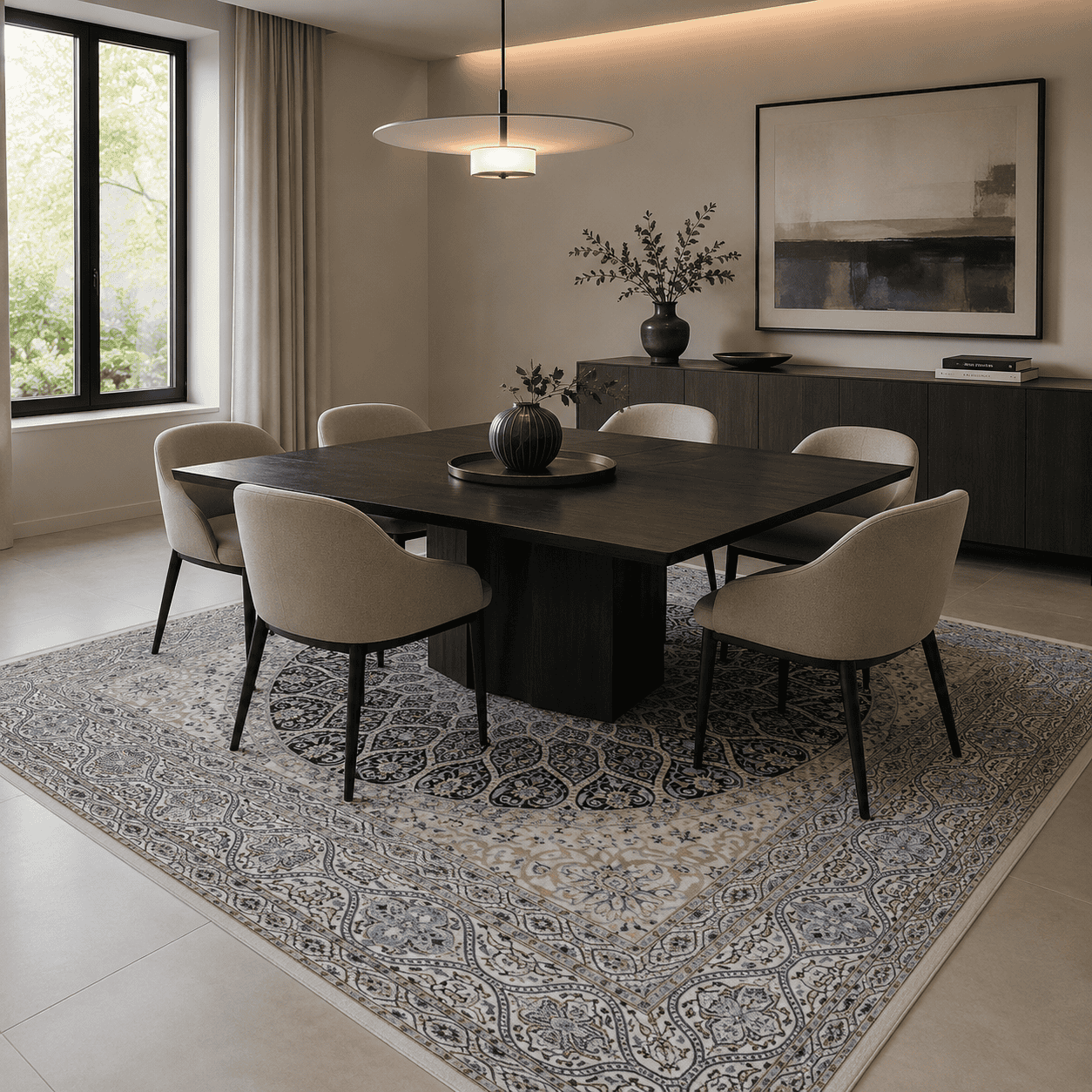 NAIN 6-ply extra fine rug 205x207 Z466329 4 NAIN 6-ply extra fine rug 205x207 Z466329 - Image 2
