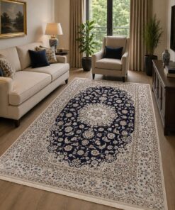 Alternative view of Persian NAIN 6-ply rug, hand-knotted 230x162 Z446357