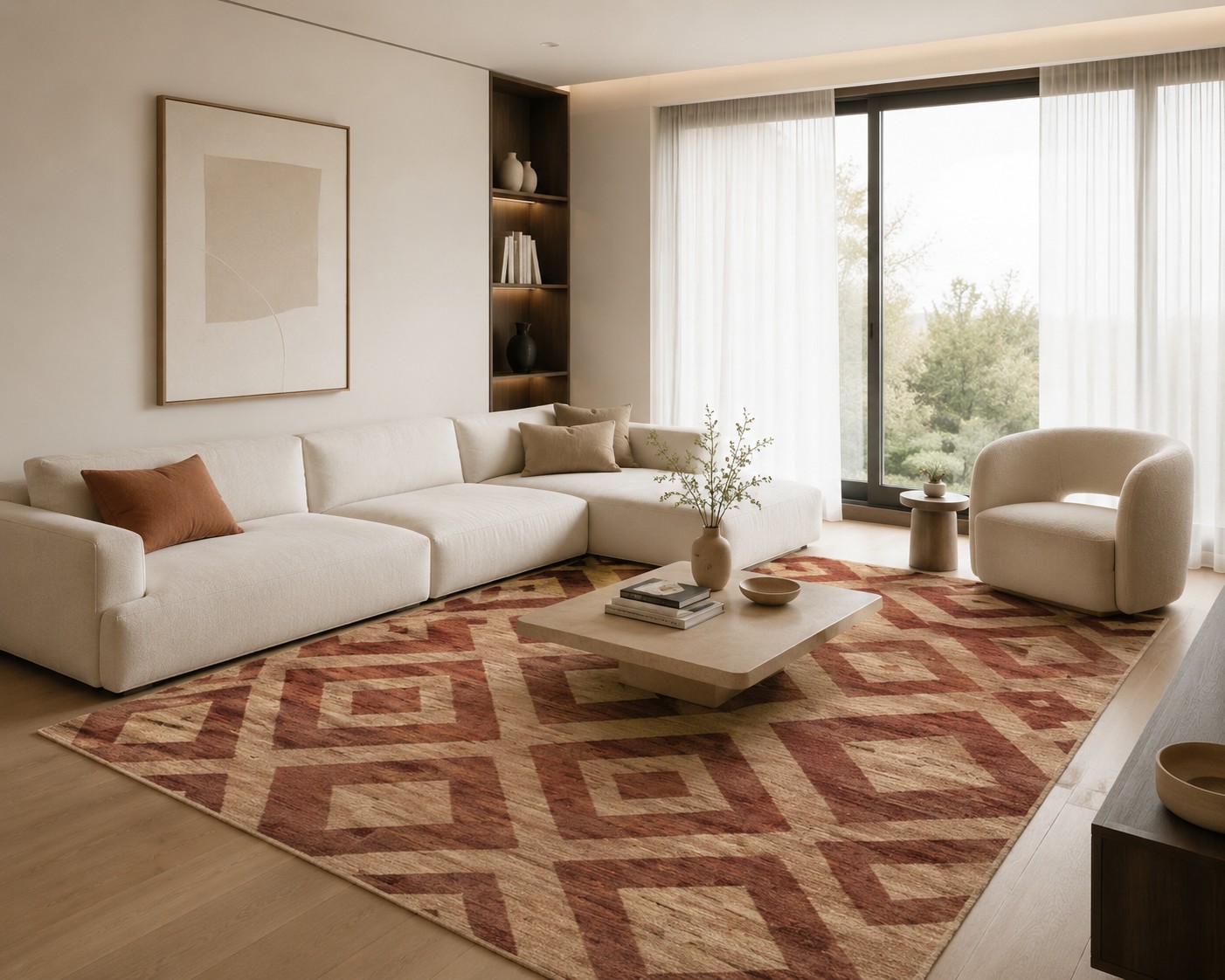 FINE GABBEH Persian rug 255x220 Z481089 - Image 2