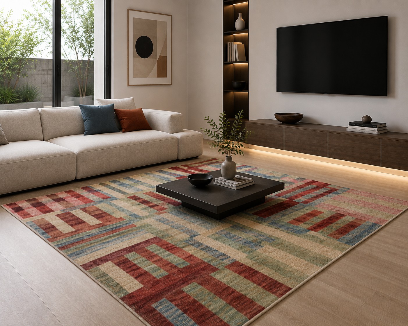 FINE GABBEH Persian rug 232x200 4 FINE GABBEH Persian rug 232x200 - Image 2